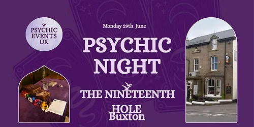 One to One Psychic Readings at The Nineteenth Hole, Buxton