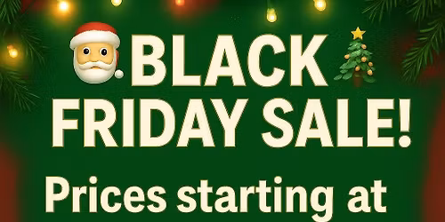BLACK FRIDAY SALES EVENT