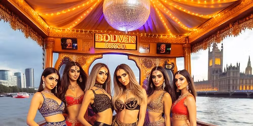 Bollywood Boat party + free after-party and food on sale\ufeff \/ \u00a315 flash sale
