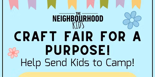 Craft Fair for a Purpose: Help Send Kids to Camp