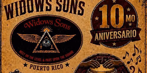 10 mo aniversario Widow Sons 