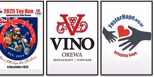 2025 Annual Vino Orewa Toy Run