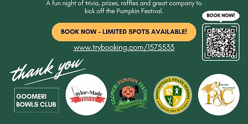 Trivia Night, Goomeri Pumpkin Festival