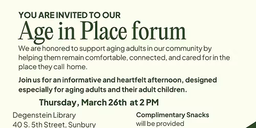 Age in Place Forum by Home Instead