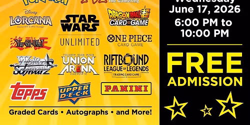 Tri State Card Show - Bergen County, NJ