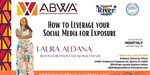 ABWA Imperial River June 10 Monthly Meeting