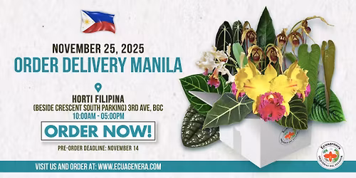 ECUAGENERA ORDER DELIVERY - MANILA