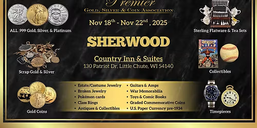 Sherwood, WI FREE 5- Day Event
