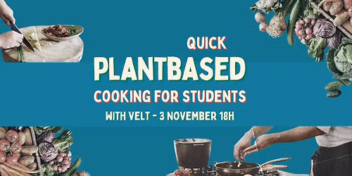 (FULL!) Quick Plantbased Cooking for Students (with Velt)