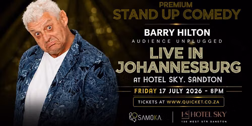 Barry Hilton at Hotel Sky
