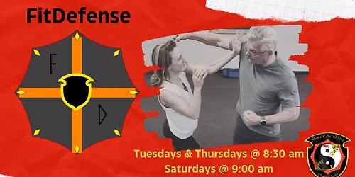 Fitness & Self-Defense Class - FitDefense - Tuesdays @ 8:30 am - All Fitness Levels Welcome!