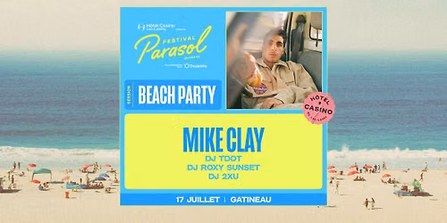 Festival Parasol: BEACH PARTY