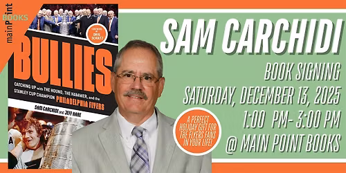 Sam Carchidi "Bullies" signing