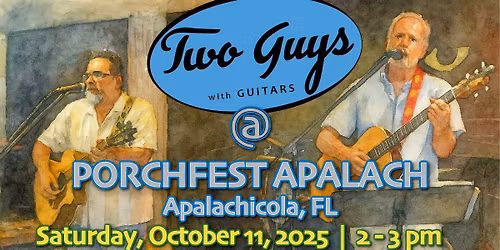 Two Guys @ Porchfest Apalach