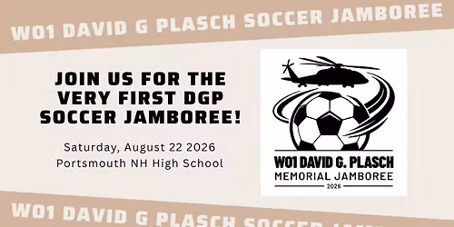 WO1 David G. Plasch Soccer Jamboree
