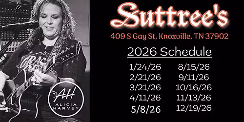 Alicia Harvey - solo - Suttree's