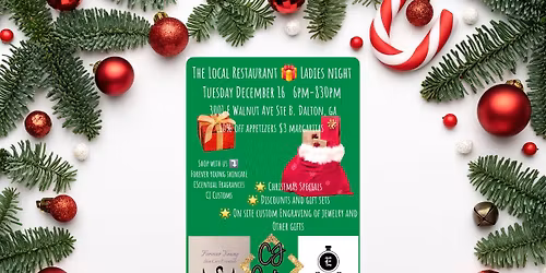 The Local Restaurant \ud83c\udf81 Ladies Night