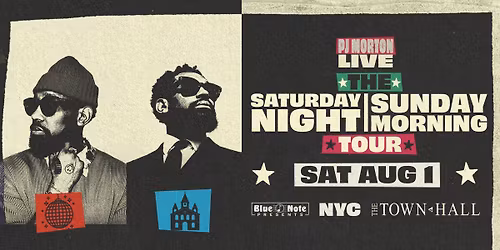 PJ Morton - Saturday Night Sunday Morning Tour