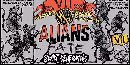 ALIANS | \u015aWIAT CZAROWNIC | FATE | 14.11.2025 | Wyj\u015bcie Awaryjne |