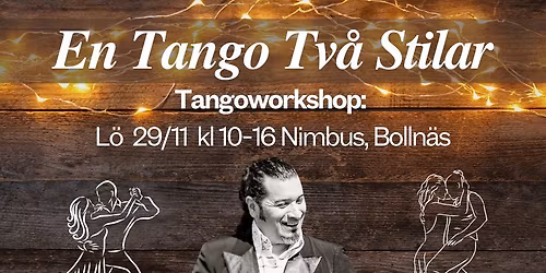 En tango, Två stilar