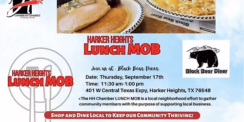September Lunch MOB - Black Bear Diner