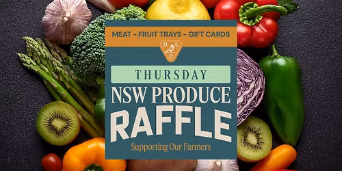 THURSDAY RAFFLE | SUPPORTING OUR FARMERS