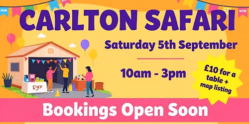 Carlton Safari (Garage Sale) 2026