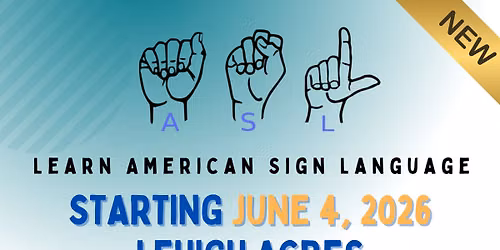ASL Level 1 Class - Lehigh Acres, Florida