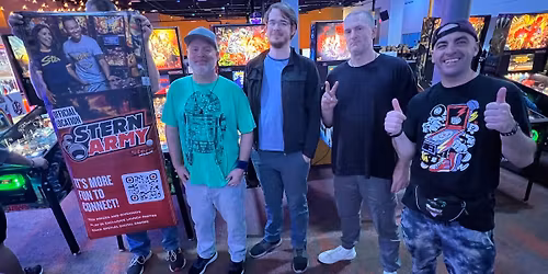 Stern Army Official HoT Pinball Monthly @ AREA 254