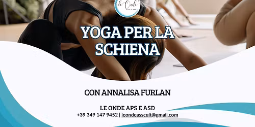 YOGA PER LA SCHIENA