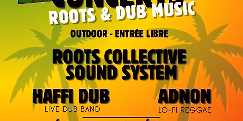 Sound System + Concerts ROOTS & DUB Music