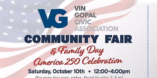 Annual Community Fair - Celebrating 250 w\/ Brian Kirk and the Jerks