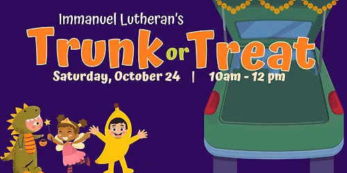 Immanuel Lutheran's Trunk or Treat