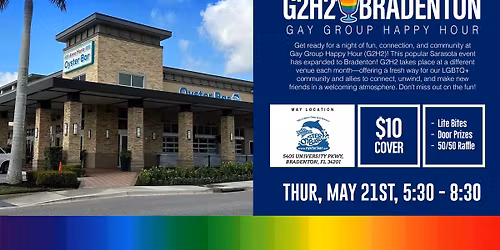 May G2H2 Bradenton | Anna Maria Oyster Bar