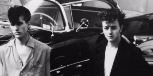 Stray Cats, Brian Setzer, Slim Jim Phantom in Morristown