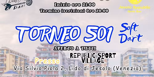 TORNEO 501 REPUBLIC BAR JESOLO