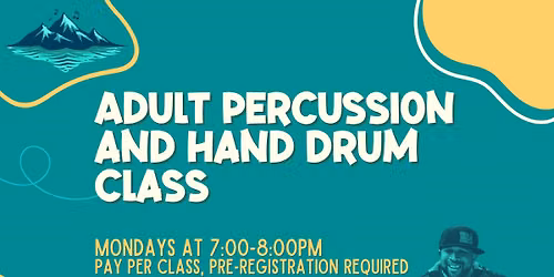 Percussion and Hand Drumming class at PMM