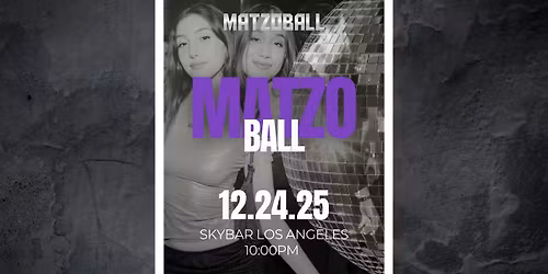 Los Angeles YJP Xmas Eve 2025 - Skybar LA - Wednesday 12\/24