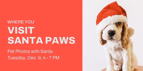 Pet Photos with Santa