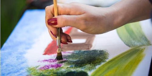 Blooms, Brushes, & Sip with Beau
