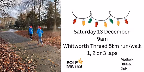 Christmas Whitworth Thread 5k