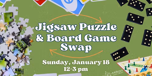 Jigsaw Puzzle & Board Game Swap