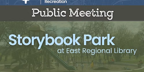 Storybook Park Public Meeting
