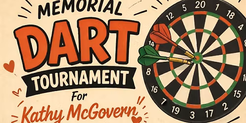 Memorial Dart Tournament For Kathy McGovern