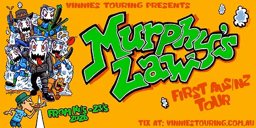 MURPHY'S LAW 2026 AUS & NZ TOUR \/\/ SOUTHPORT QLD