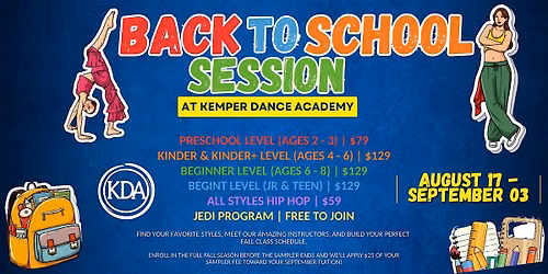 Back to School Session at KDA