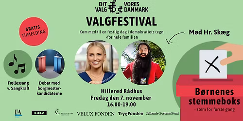 VALGFESTIVAL I HILLER\u00d8D