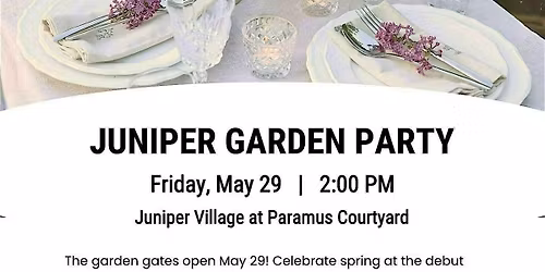 Juniper Village at Paramus Celebrates Garden Debut with Spring Party!