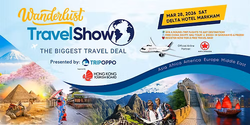 TripOppo Wanderlust Travel Show 2026