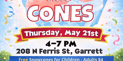Cops and Cones - Free Snow Cones for Kids